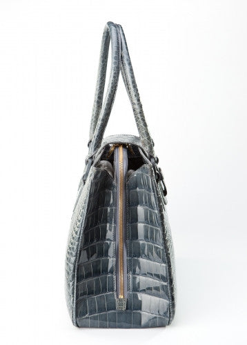 [Homiga] Handmade Crocodile Leather Handbag (CSP 250538 Agate)