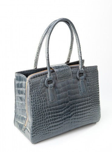 [Homiga] Handmade Crocodile Leather Handbag (CSP 250538 Agate)