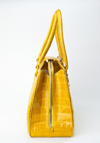 [Homiga] Handmade Crocodile Leather Handbag (CSA 250514 Acalia)