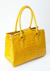 [Homiga] Handmade Crocodile Leather Handbag (CSA 250514 Acalia)