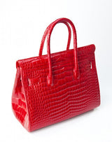 [Homiga] Crocodile Leather Handbag (CSP 273615 Red)