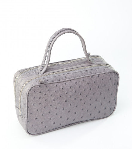 [Homiga] Handmade Ostrich Leather Handbag (OT 218538 Agate)