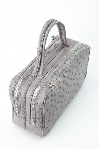 [Homiga] Handmade Ostrich Leather Handbag (OT 218538 Agate)
