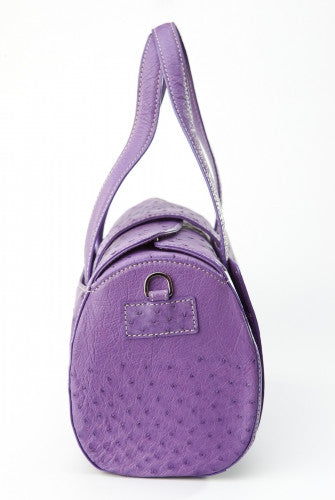 [Homiga] Handmade Ostrich Leather Handbag (OT 2580101 Viola)