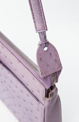 [Homiga] Handmade Ostrich Leather Handbag (OT 212804 Violet)