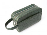[Homiga] Handmade Ostrich Leather Handbag (OT 283034 CY.Green)