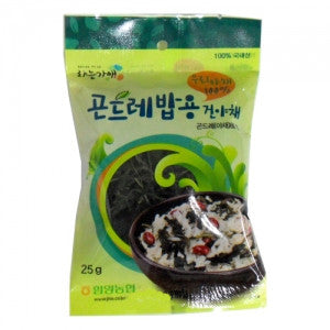 25g of dried vegetables for Hamyang Gondre rice