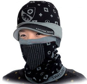 Moncross Hat + Mask Set - Red