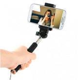 Selfie Stick Monopod Z07-1 (Includes Wireless Bluetooth Remote Control) Black Color