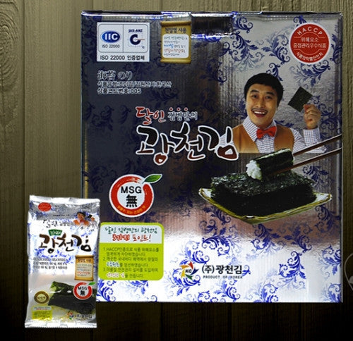 Master Kim Byung-man Seaweed Table Gift Set (15g (30 packets) * 15 packs)