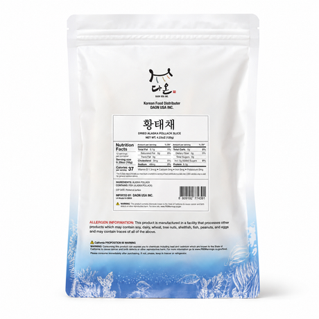 Daon - Dried Pollack Strips 120g