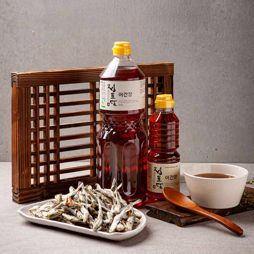 Jeongtodam Fish Soy Sauce 500ml Expiration Date: March 17, 2027