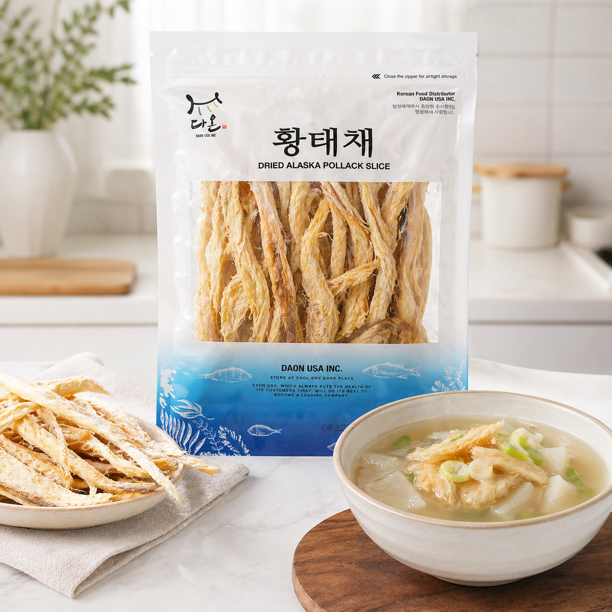 Daon - Dried Pollack Strips 120g