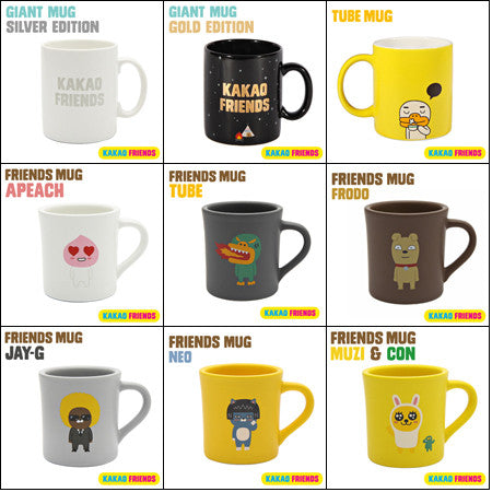 [Haengnam Ceramics] Kakao Friends Mug Series