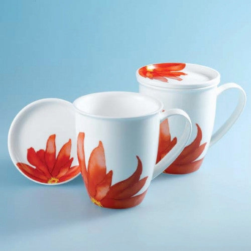 [Haengnam Ceramics] Seasons No. 1 Lidded Mug 4 pcs (For 2)