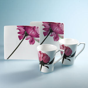[Haengnam Ceramics] For You Tea & Snack Set 4 pcs