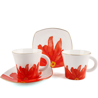 [Haengnam Ceramics] Dream Coffee Set for 2 (4 pcs)