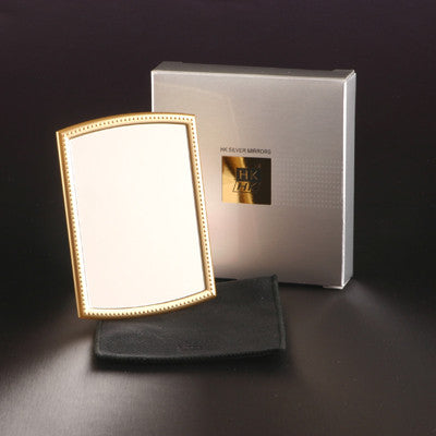 Portable silver mirror