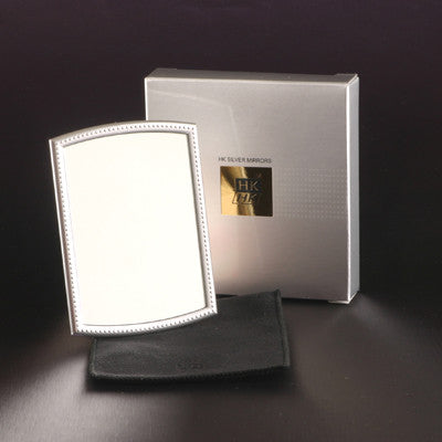 Portable silver mirror