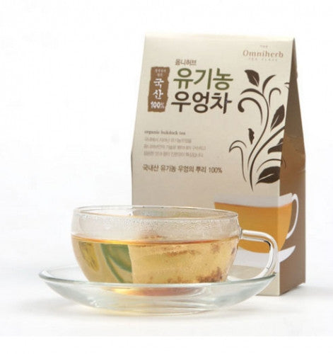[Omniherb] Organic Burdock Tea (Natural)_2g*10 Tea Bags