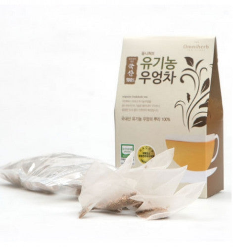[Omniherb] Organic Burdock Tea (Natural)_2g*10 Tea Bags