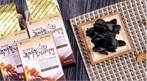 [Igarak] Candied Black Garlic Slices 20g x 10 Packs (Namhae Black Garlic)
