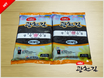 Somunnan Gwangcheon Gim Traditional Laver (Raw Laver) 100% Made in Korea 200g 100 Sheets