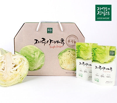 With Sincerity to Nature - Organic Jeju Cabbage Juice 100ml x 30 pouches
