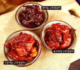 Shiitake Mushroom Gochujang Dried Yellow Corvina - Value Pack 500g