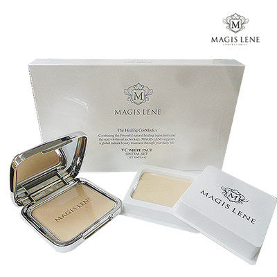 [Magis Lene] Power White VC White Pact SPF30 PA++ Includes 1 Refill