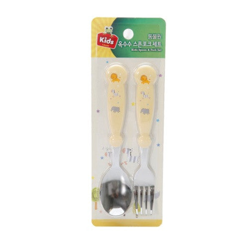 E-mart Kids Zoo Spoon and Fork Set