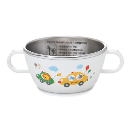 E-mart Kids Ding Dong Daeng Stainless Steel Double-Handled Bowl
