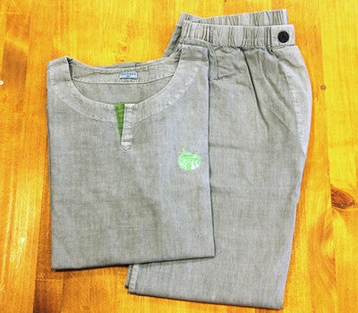 Ongdalsam Naturally Dyed Meditation Wear (Mugwort)