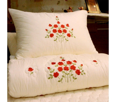 Rose Quilted Comforter (Queen)