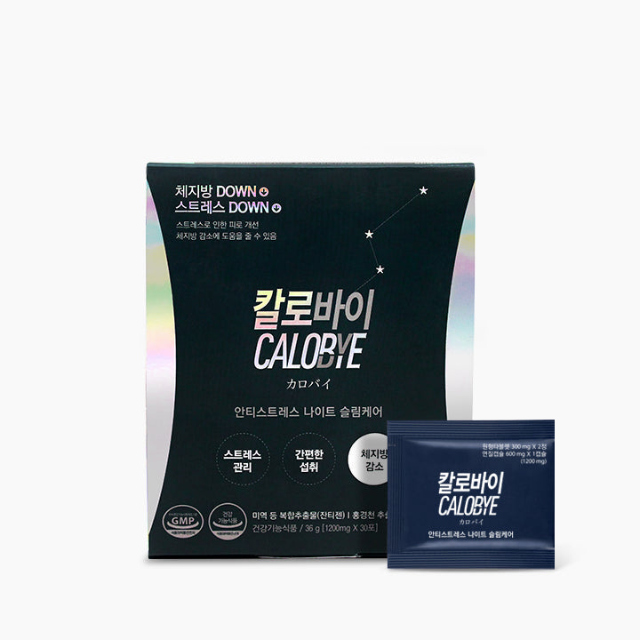 [Free Separate Shipping] Calobai Anti-Stress Night Slim Care (30-day supply)