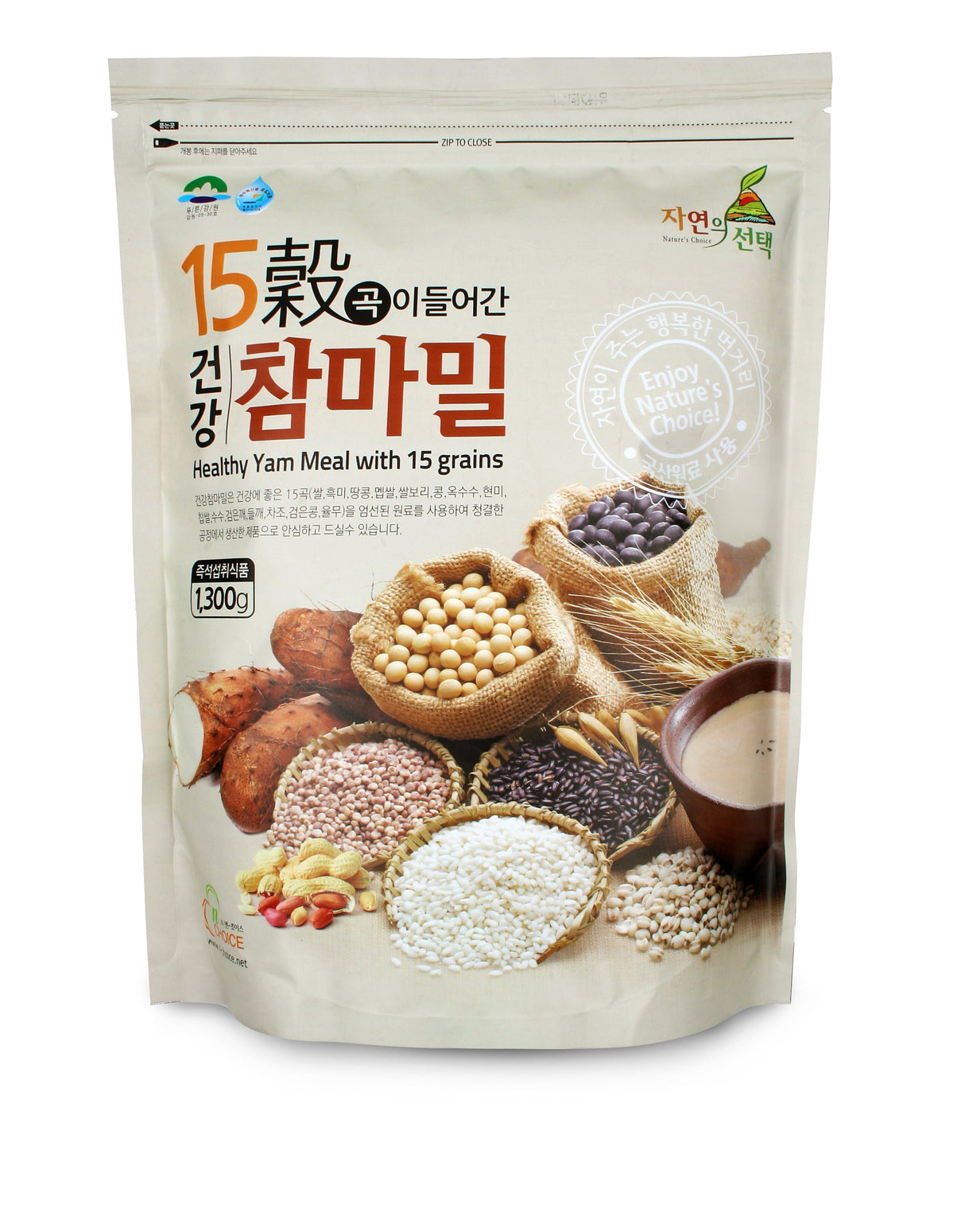 Healthy Chinese Yam Wheat with 15 Grains 1300g