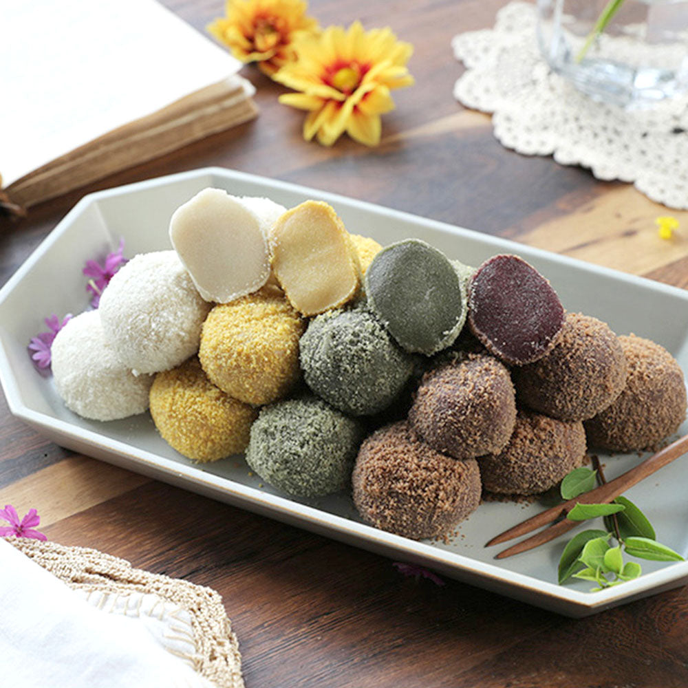 [Free Separate Shipping] Jirisan Rice Cake Mill Castella Injeolmi (480g*4)