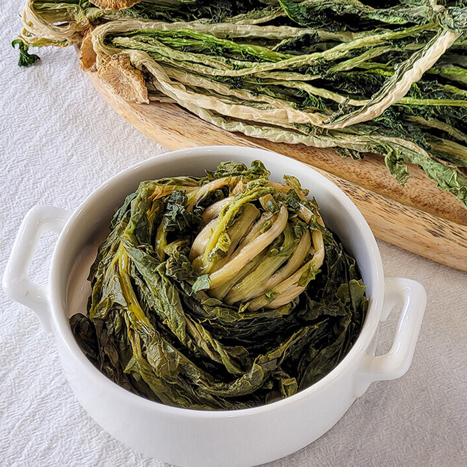 300g of dried radish greens from Punchbowl, Yanggu, Gangwon Province