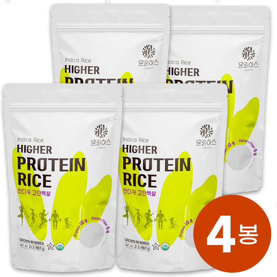 윤라이스 - 인디카 고단백 쌀 907g X 4봉