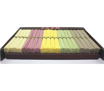 Myeongawon Cardboard Box Five-Color Suyeon Somen Gift Set 1kg