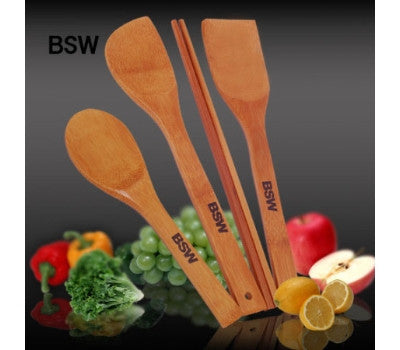 German BSW Premium Bamboo Kitchen Tools (4 Types)