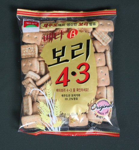 [Jeju Farm] Black Bean Crackers + Beta Barley 4.3 Crackers
