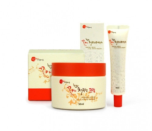 Kkotma Chaga Cheonggukjang Cream, Essence - 2-Piece Set