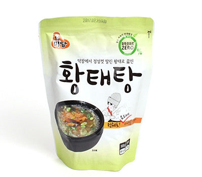 Savory and refreshing dried pollack soup 500g