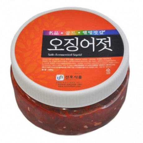 Preferred Foods Salted Seafood (Squid Jeotgal 400g / Octopus Jeotgal 400g / Sea Cucumber Jeotgal 400g / Seasoned Pollack Sashimi 400g)