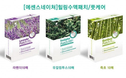 Essence Nature Healing Sap Patch / Foot Care 30 Sheets (Lavender 10 Sheets + Eucalyptus 10 Sheets + Bamboo Vinegar 10 Sheets)