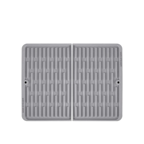 마리슈타이거 - 접이식 실리콘 드라잉매트 (라지, 그레이)