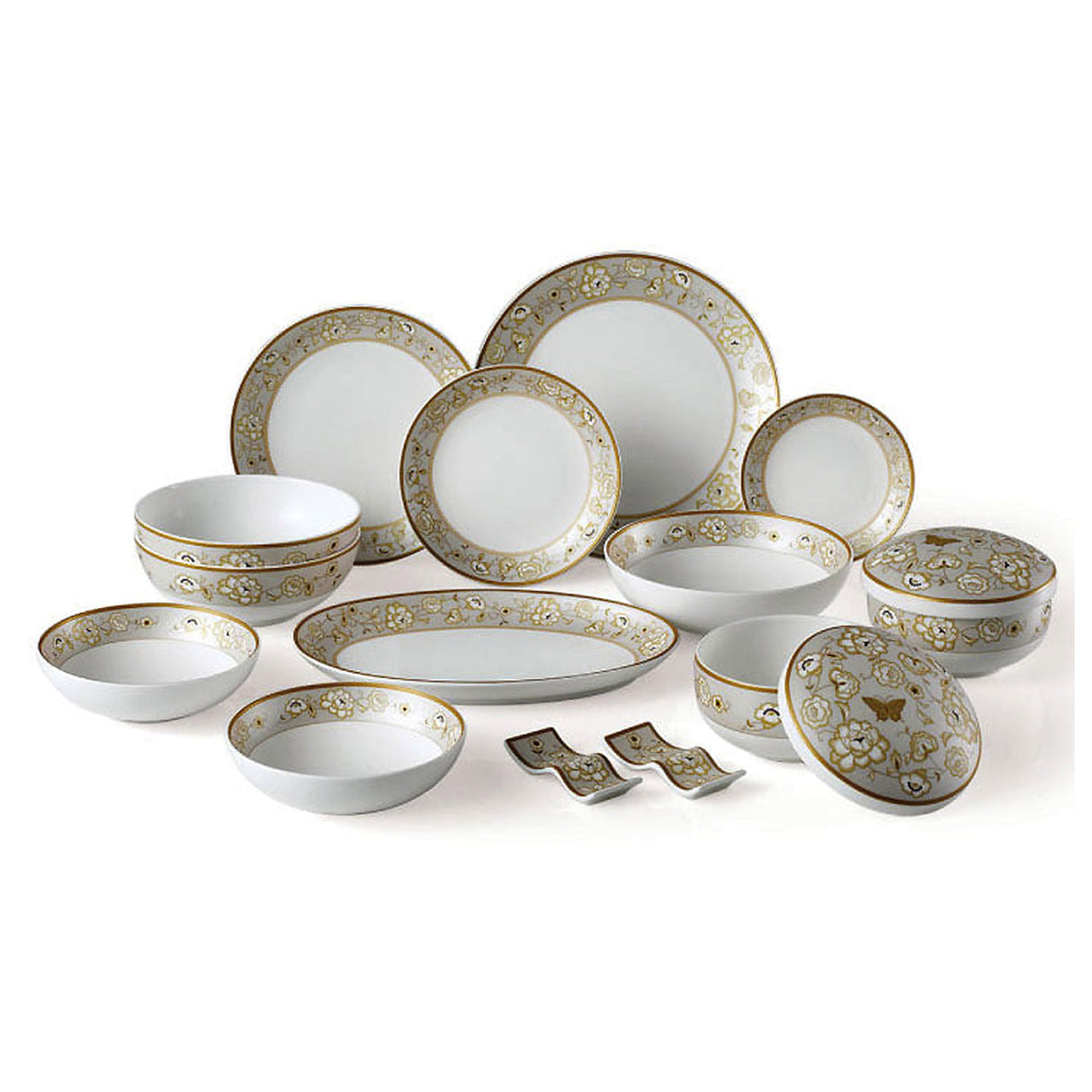 [Hankook Ceramic] Howon Tableware Set 16P
