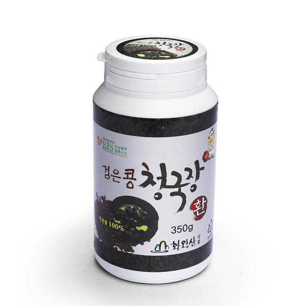 화왕산 검은콩(쥐눈이콩) 청국장 환 350g