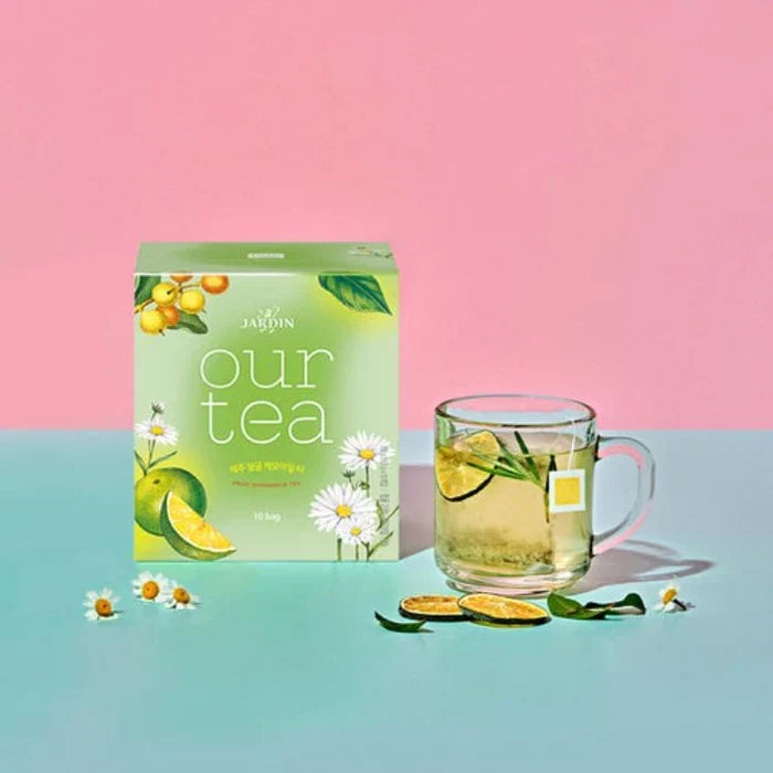 Jardin - Our Tea Jeju Green Tangerine Chamomile Tea (8-pack) Expiration Date: November 12, 2027